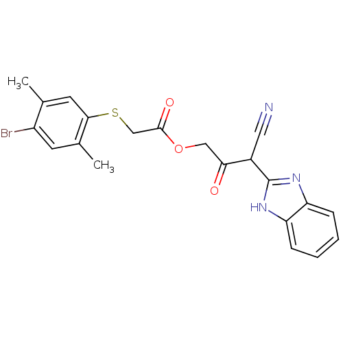 Chemical structure of BindingDB Monomer ID 54304