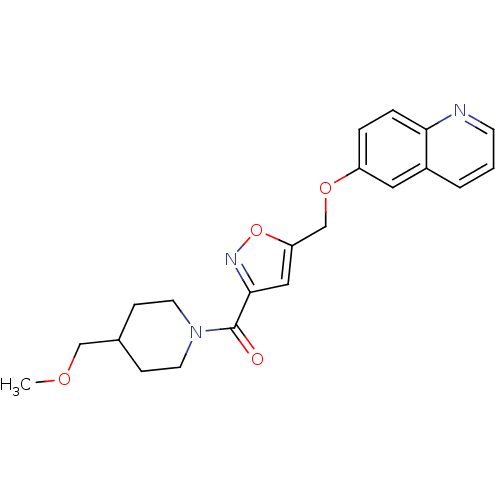 Chemical structure of BindingDB Monomer ID 54315
