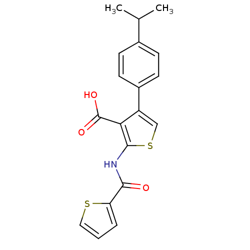 Chemical structure of BindingDB Monomer ID 54355