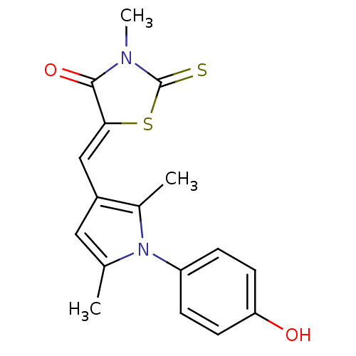 Chemical structure of BindingDB Monomer ID 54374