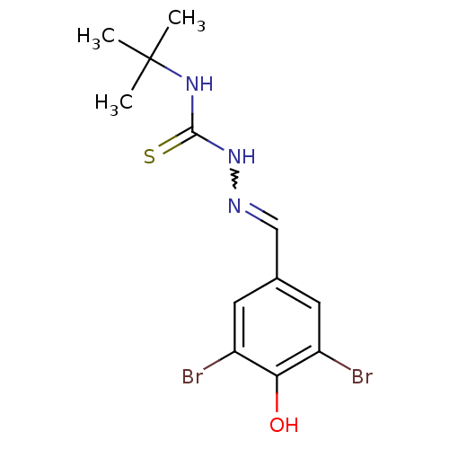 Chemical structure of BindingDB Monomer ID 54399