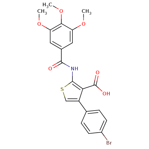 Chemical structure of BindingDB Monomer ID 54422