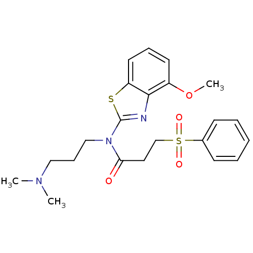 Chemical structure of BindingDB Monomer ID 54499