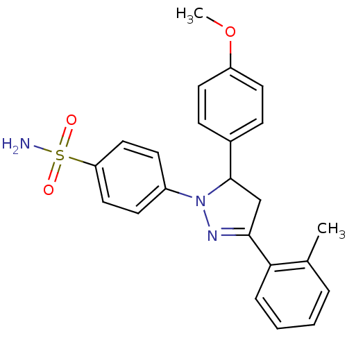 Chemical structure of BindingDB Monomer ID 54654