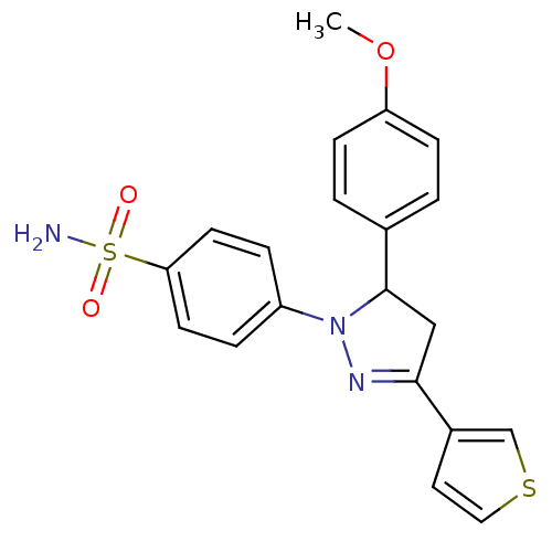 Chemical structure of BindingDB Monomer ID 54660