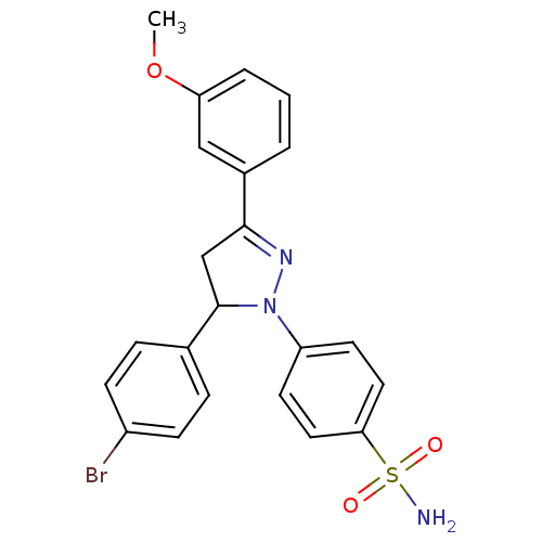 Chemical structure of BindingDB Monomer ID 54672