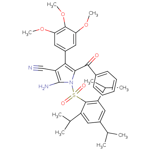 Chemical structure of BindingDB Monomer ID 54691