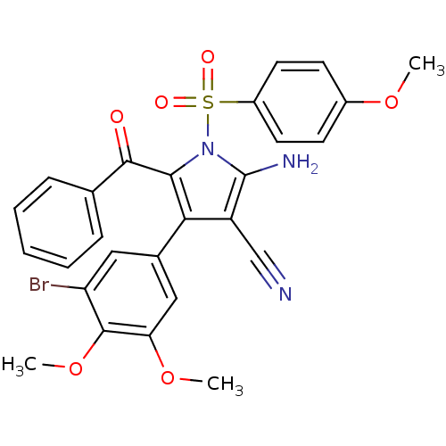 Chemical structure of BindingDB Monomer ID 54692