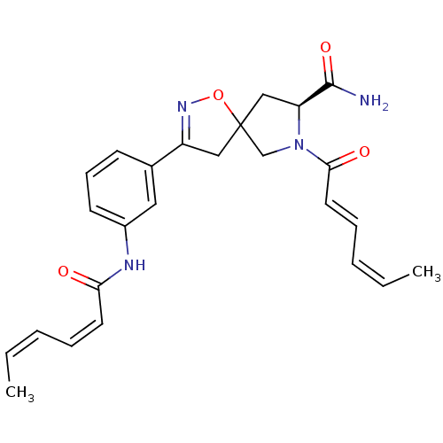 Chemical structure of BindingDB Monomer ID 54755