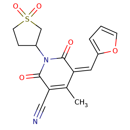 Chemical structure of BindingDB Monomer ID 54758