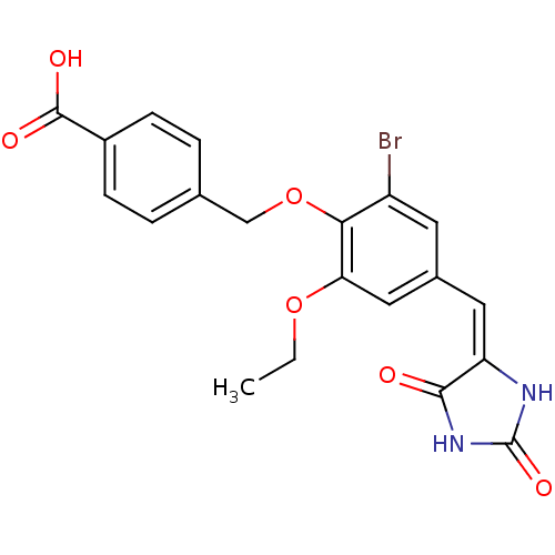 Chemical structure of BindingDB Monomer ID 54769