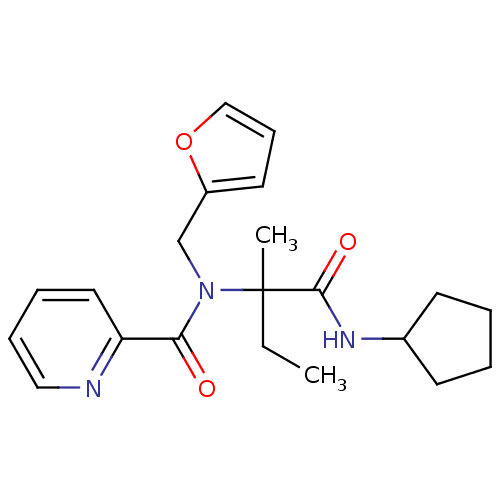 Chemical structure of BindingDB Monomer ID 54776