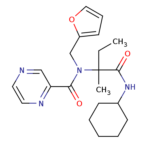 Chemical structure of BindingDB Monomer ID 54777
