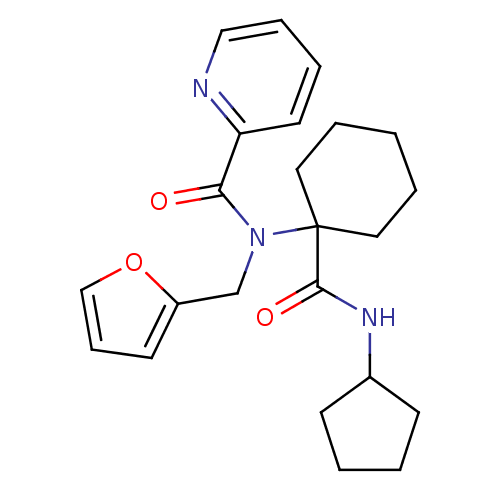 Chemical structure of BindingDB Monomer ID 54782