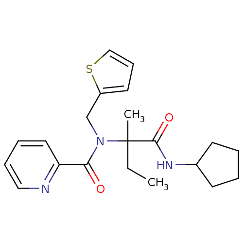 Chemical structure of BindingDB Monomer ID 54785