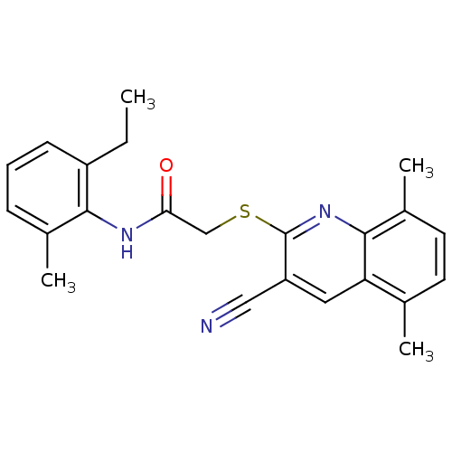 Chemical structure of BindingDB Monomer ID 54792