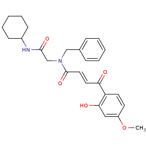 Chemical structure of BindingDB Monomer ID 54812