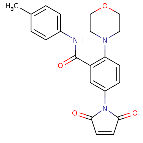 Chemical structure of BindingDB Monomer ID 54813