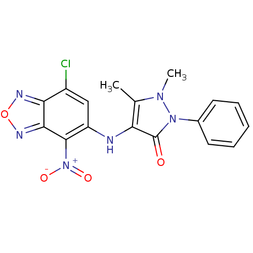 Chemical structure of BindingDB Monomer ID 54814