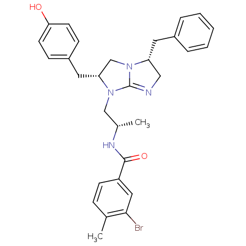Chemical structure of BindingDB Monomer ID 54821