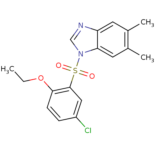 Chemical structure of BindingDB Monomer ID 54886