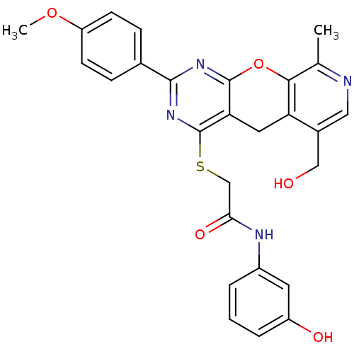 Chemical structure of BindingDB Monomer ID 54992