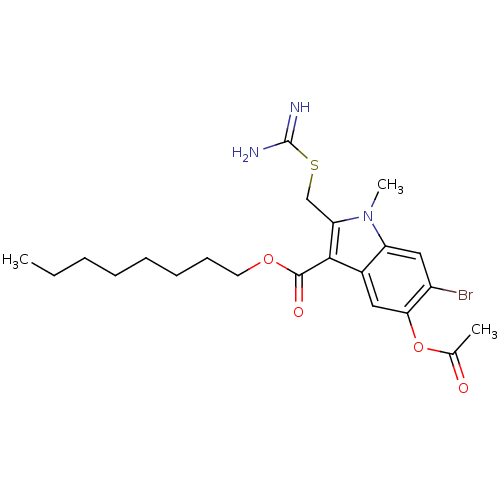 Chemical structure of BindingDB Monomer ID 55861
