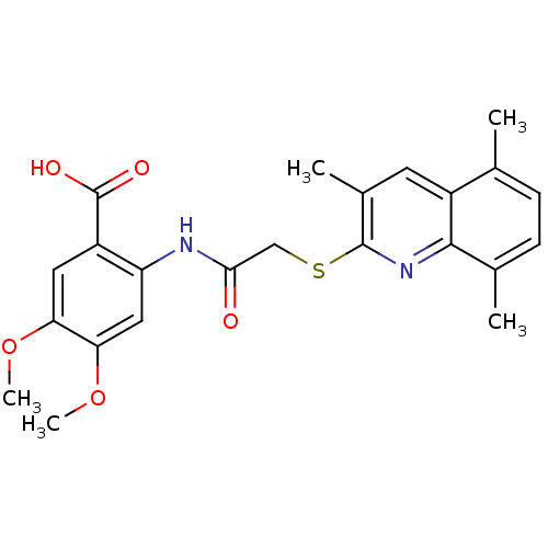 Chemical structure of BindingDB Monomer ID 59951