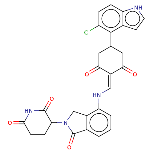 Chemical structure of BindingDB Monomer ID 500140