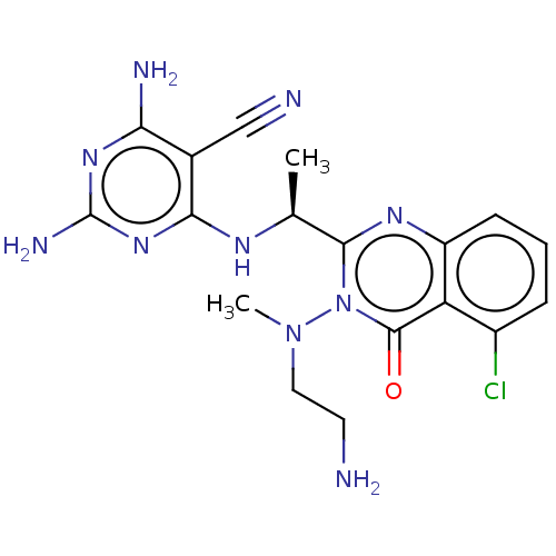 Chemical structure of BindingDB Monomer ID 500160