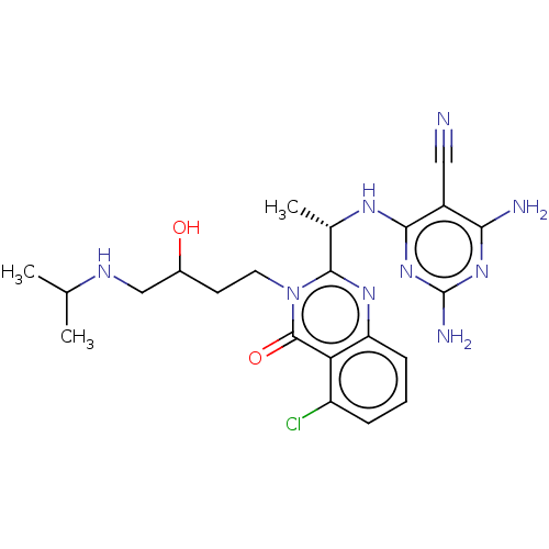 Chemical structure of BindingDB Monomer ID 500215