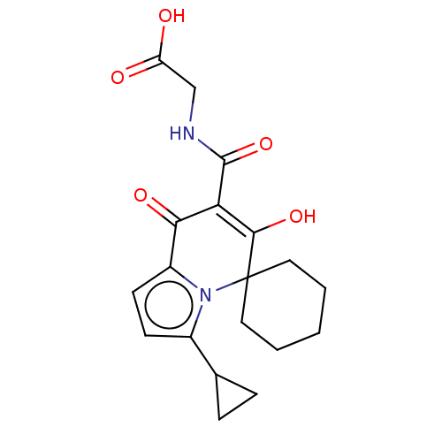 Chemical structure of BindingDB Monomer ID 500335