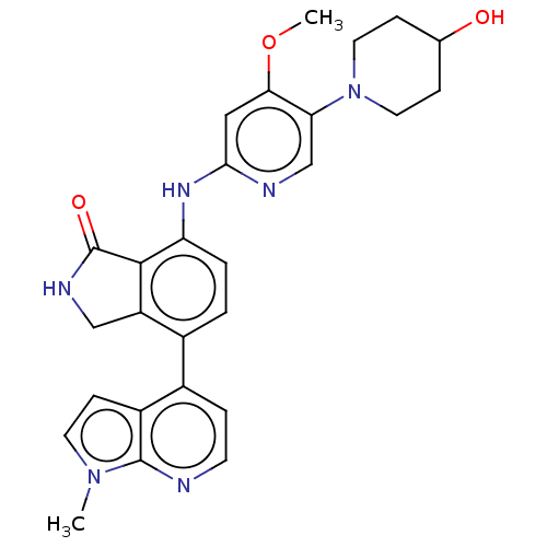 Chemical structure of BindingDB Monomer ID 500635