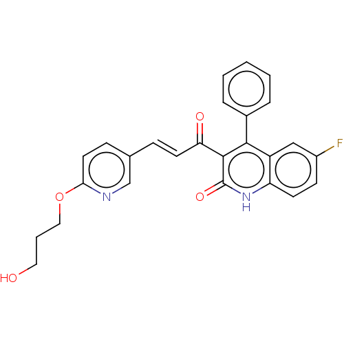 Chemical structure of BindingDB Monomer ID 501448