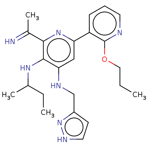Chemical structure of BindingDB Monomer ID 501505
