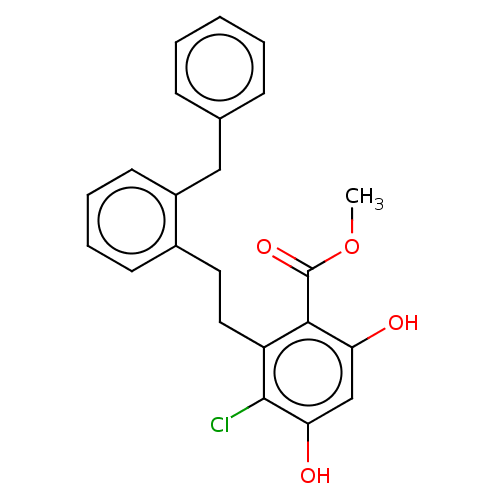 Chemical structure of BindingDB Monomer ID 501623
