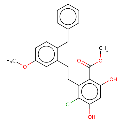 Chemical structure of BindingDB Monomer ID 501625