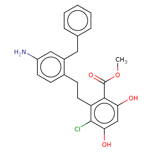 Chemical structure of BindingDB Monomer ID 501629