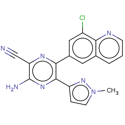 Chemical structure of BindingDB Monomer ID 501684