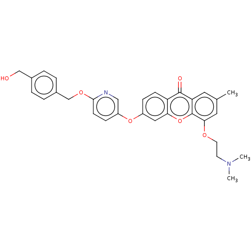 Chemical structure of BindingDB Monomer ID 501696