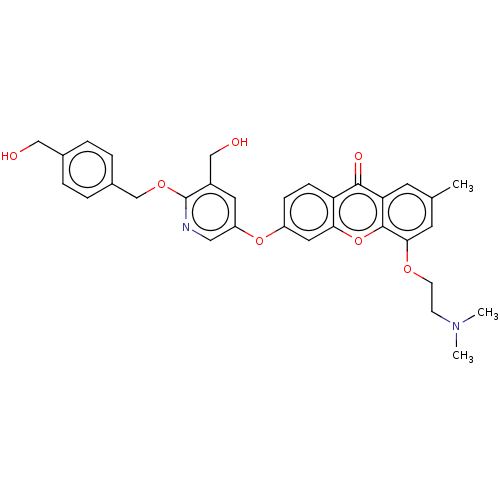Chemical structure of BindingDB Monomer ID 501698