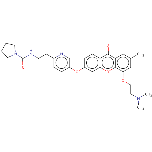 Chemical structure of BindingDB Monomer ID 501713