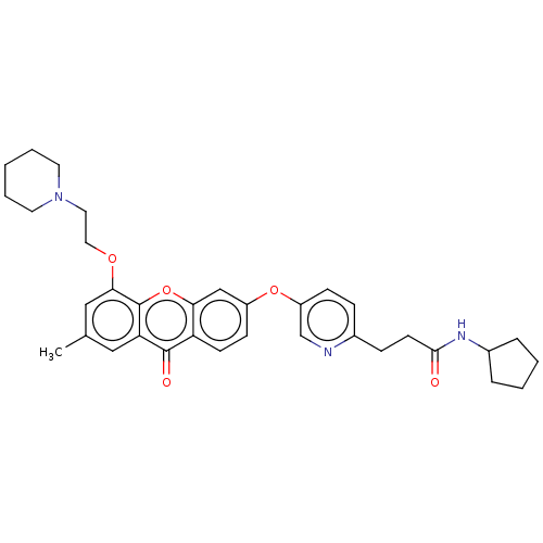 Chemical structure of BindingDB Monomer ID 501724