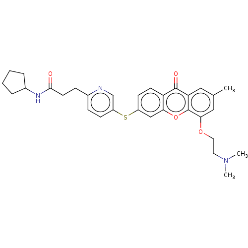 Chemical structure of BindingDB Monomer ID 501729