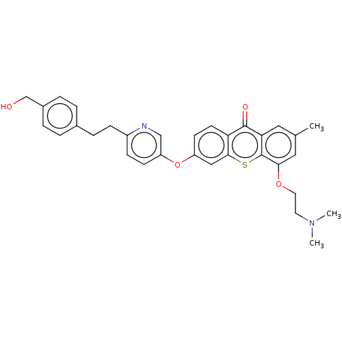 Chemical structure of BindingDB Monomer ID 501736