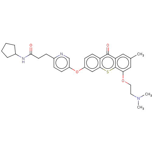Chemical structure of BindingDB Monomer ID 501737
