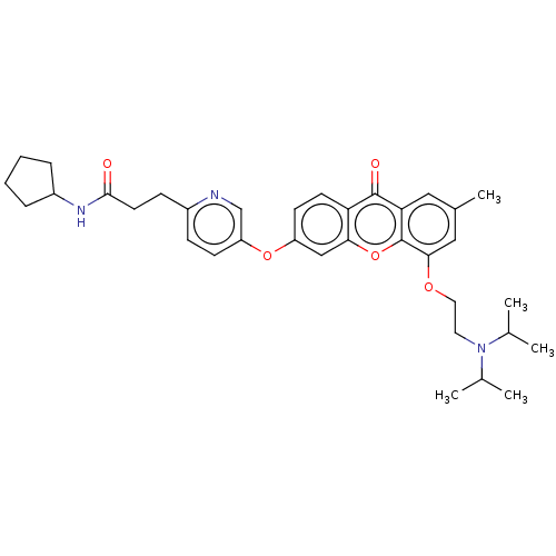 Chemical structure of BindingDB Monomer ID 501743