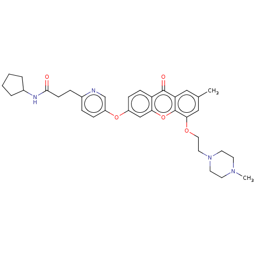 Chemical structure of BindingDB Monomer ID 501744