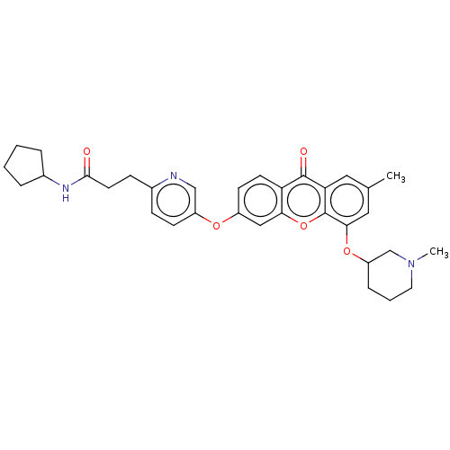 Chemical structure of BindingDB Monomer ID 501746