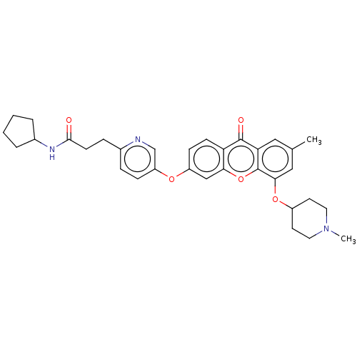 Chemical structure of BindingDB Monomer ID 501757